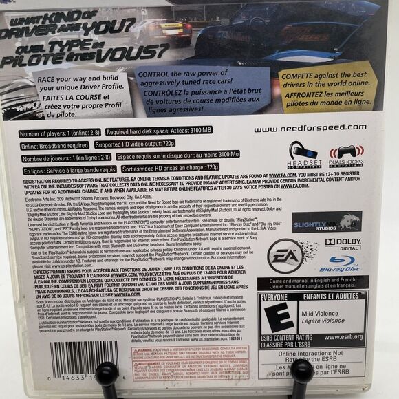 Need for Speed: Shift for Sony PlayStation 3 PS3 Complete Tested - Picture 3 of 8